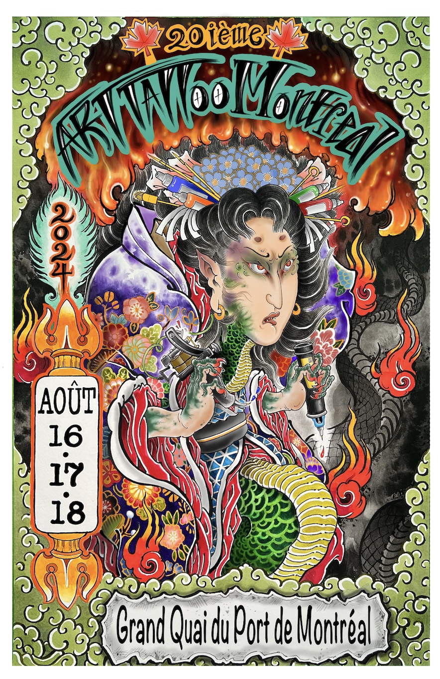 EXPOSANTS Art Tattoo Show Montréal 2024