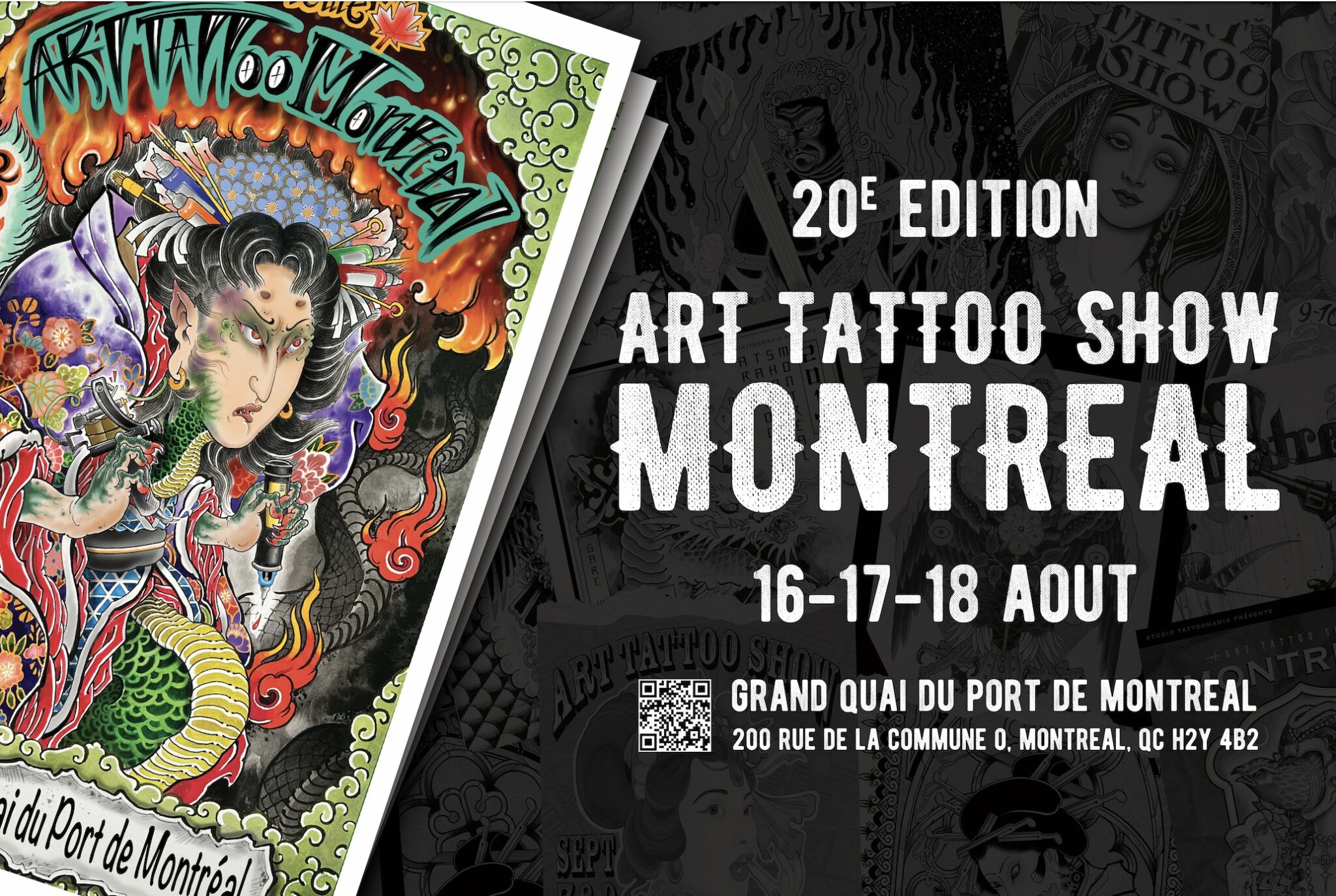 EXPOSANTS Art Tattoo Show Montréal 2024